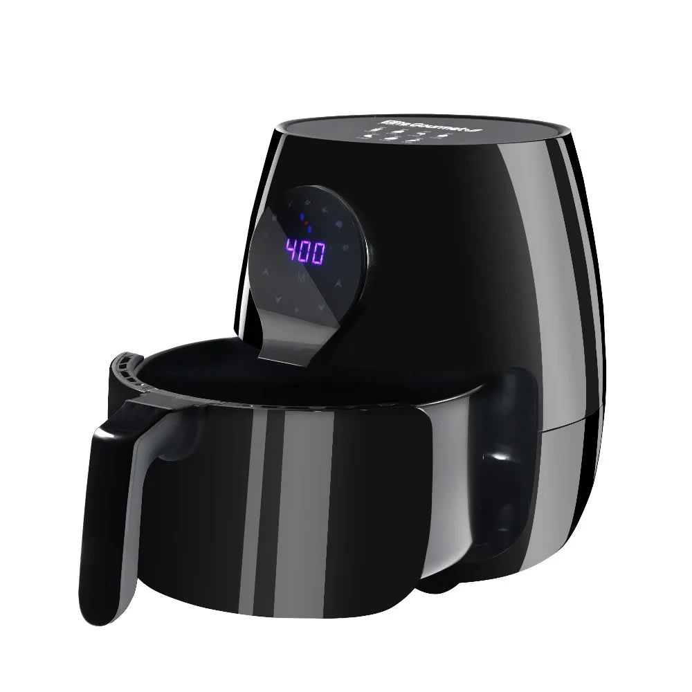 2023 Elite Gourmet 5.3 Qt. Air Fryer (Black)